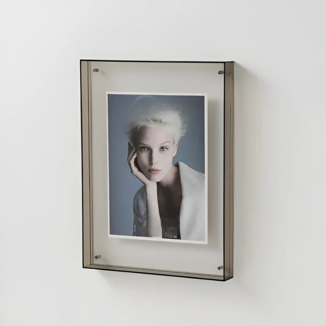Acrylic Photo Frame | Colourful Transparent Desk Display