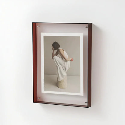 Acrylic Photo Frame – Minimalist Transparent Design for Your Desk or as Wall Decor 6