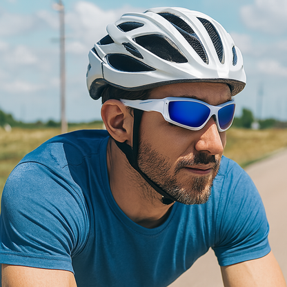 ActiveVision | UV400 Polarized Running Sunglasses - Lightweight Wraparound Design 3