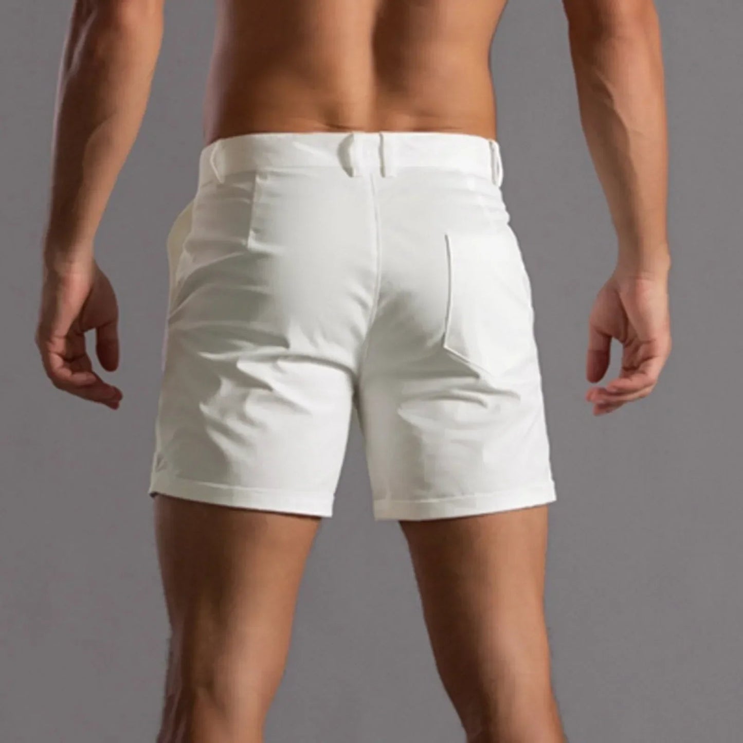ActiveWear | Men's Chino Shorts - Slim Fit Lightweight Stretch Fabric 5