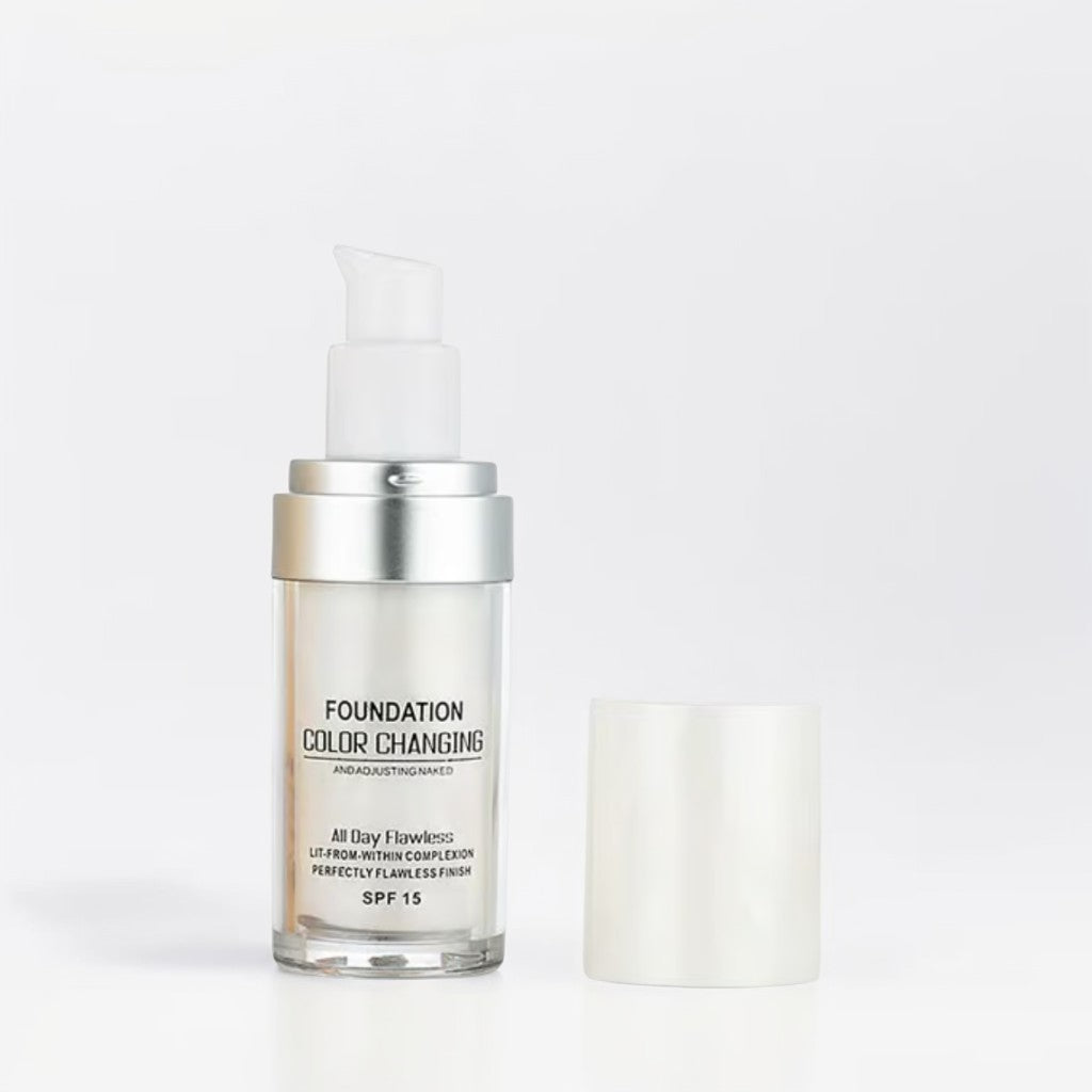 Adaptive Shade Foundation All Skin Tones | Hydrating Anti-Ageing Formula | Natural Full-Coverage Finish All Day