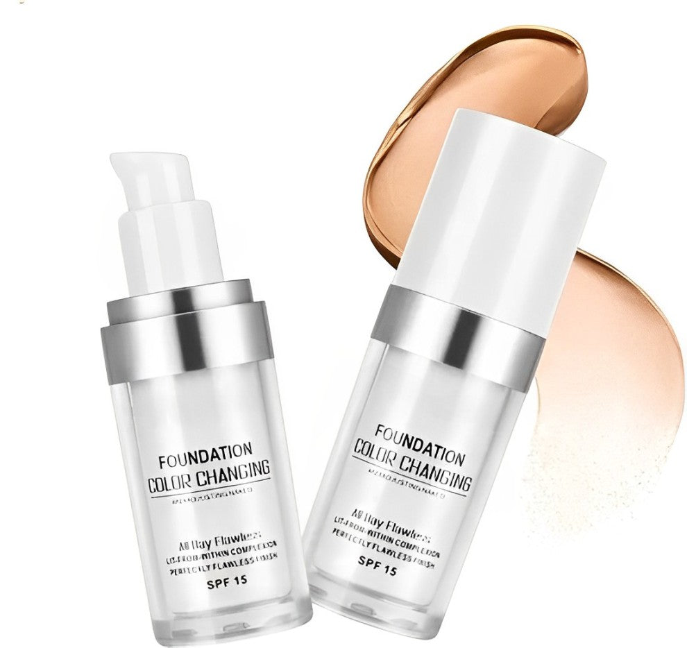 Adaptive Shade Foundation All Skin Tones | Hydrating Anti-Ageing Formula | Natural Full-Coverage Finish All Day