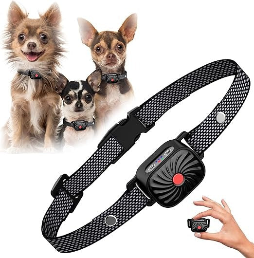 Adjustable Anti Bark Collar for Dogs | Humane Bark Control Device | Comfortable Daily Wear for Small to Large Dogs