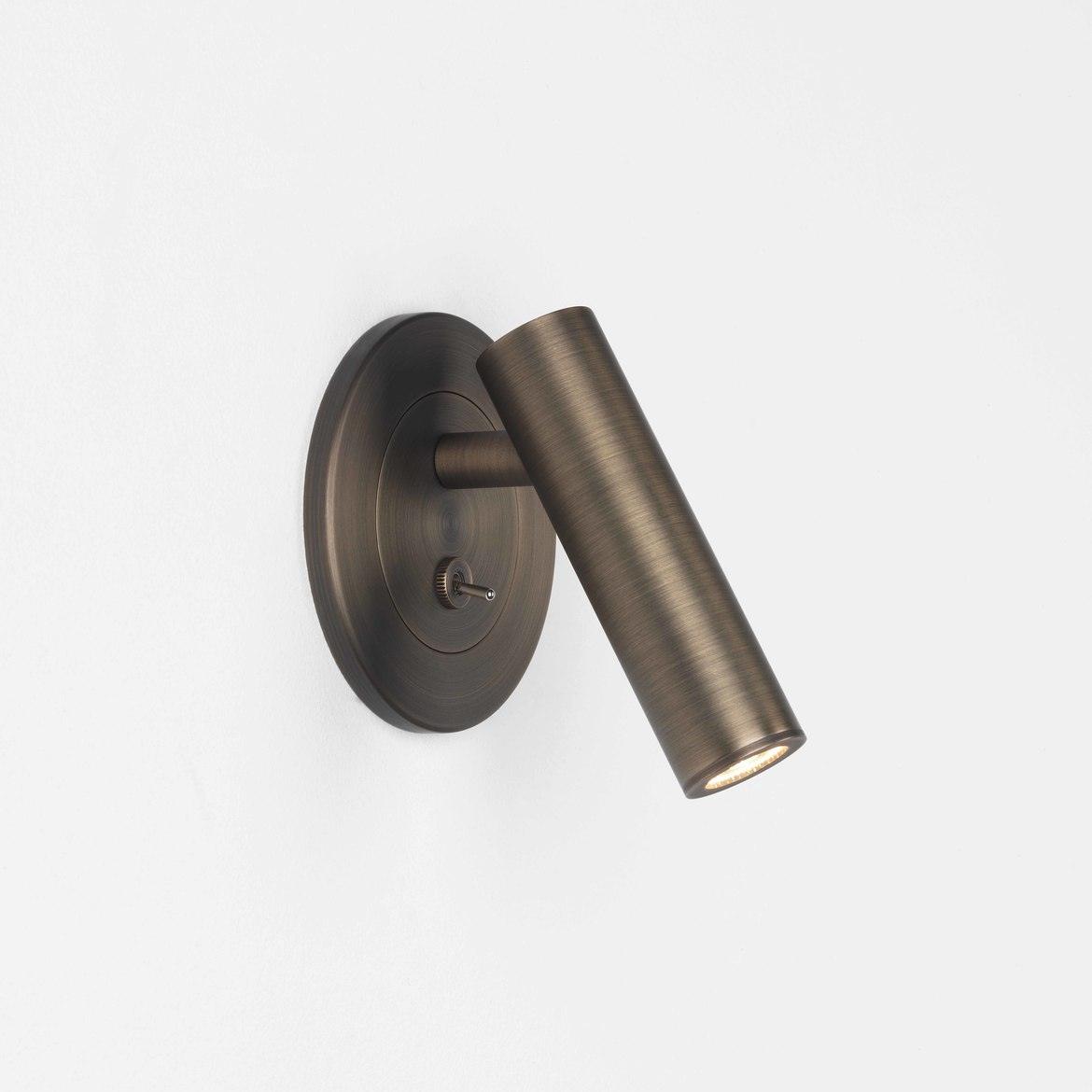 Adjustable Metal Wall Reading Lamp with Cylindrical Head 11