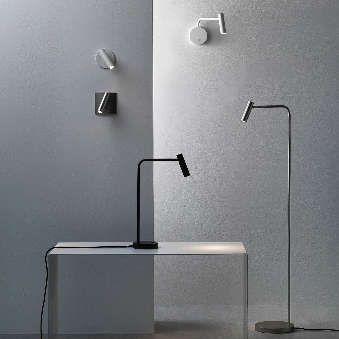 Adjustable Metal Wall Reading Lamp with Cylindrical Head 6