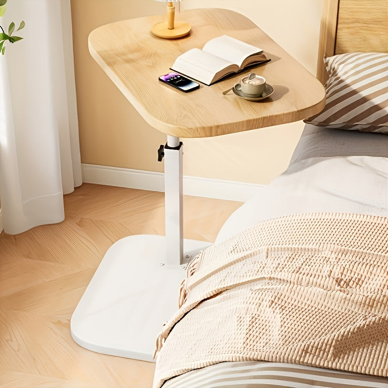 Adjustable side table with rectangular top 2