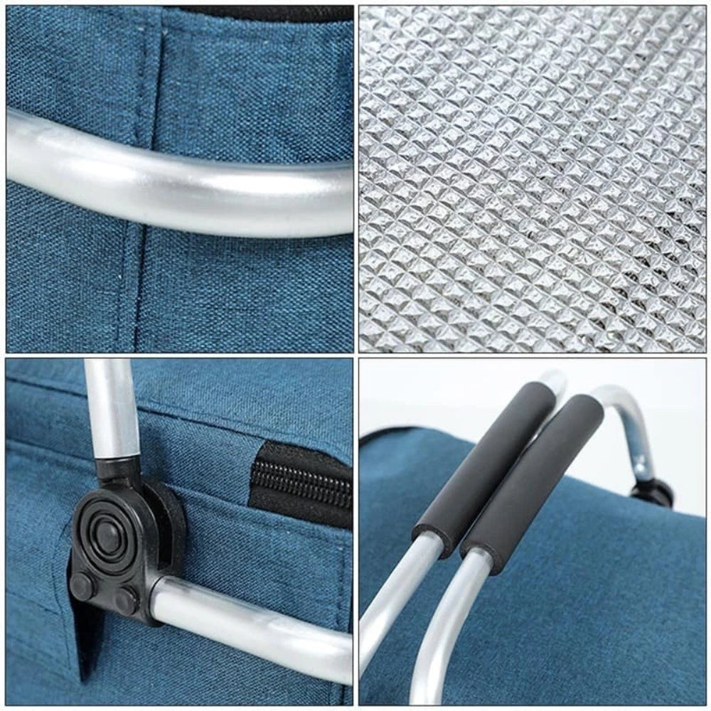 AdventureGear | Collapsible Picnic Basket – 18L Leakproof Design