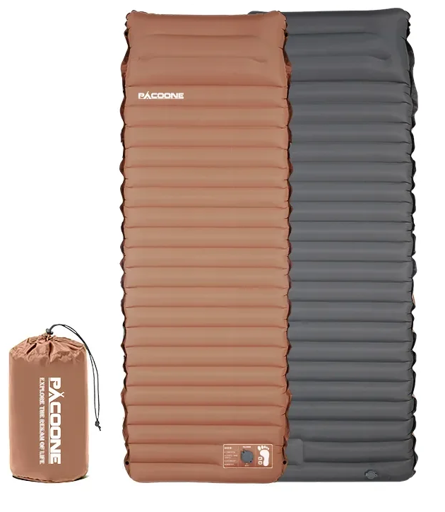 AdventureMate | Self-Inflating Camping Mattress with Built-In Pump - Ultralight Design