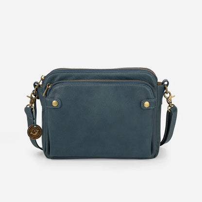 AgentBag | Black Shoulder Bag - Genuine Leather with Adjustable Strap 6