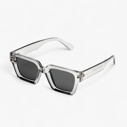Alaric | Square Black Sunglasses with UV400 Protection - Unisex Design 3
