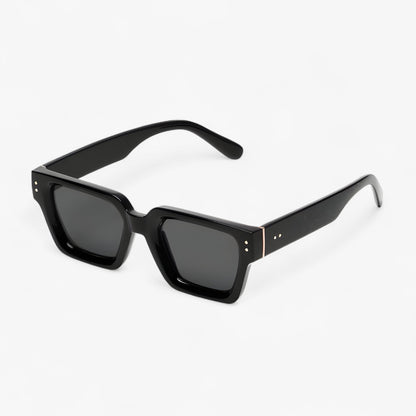 Alaric | Square Black Sunglasses with UV400 Protection - Unisex Design 5