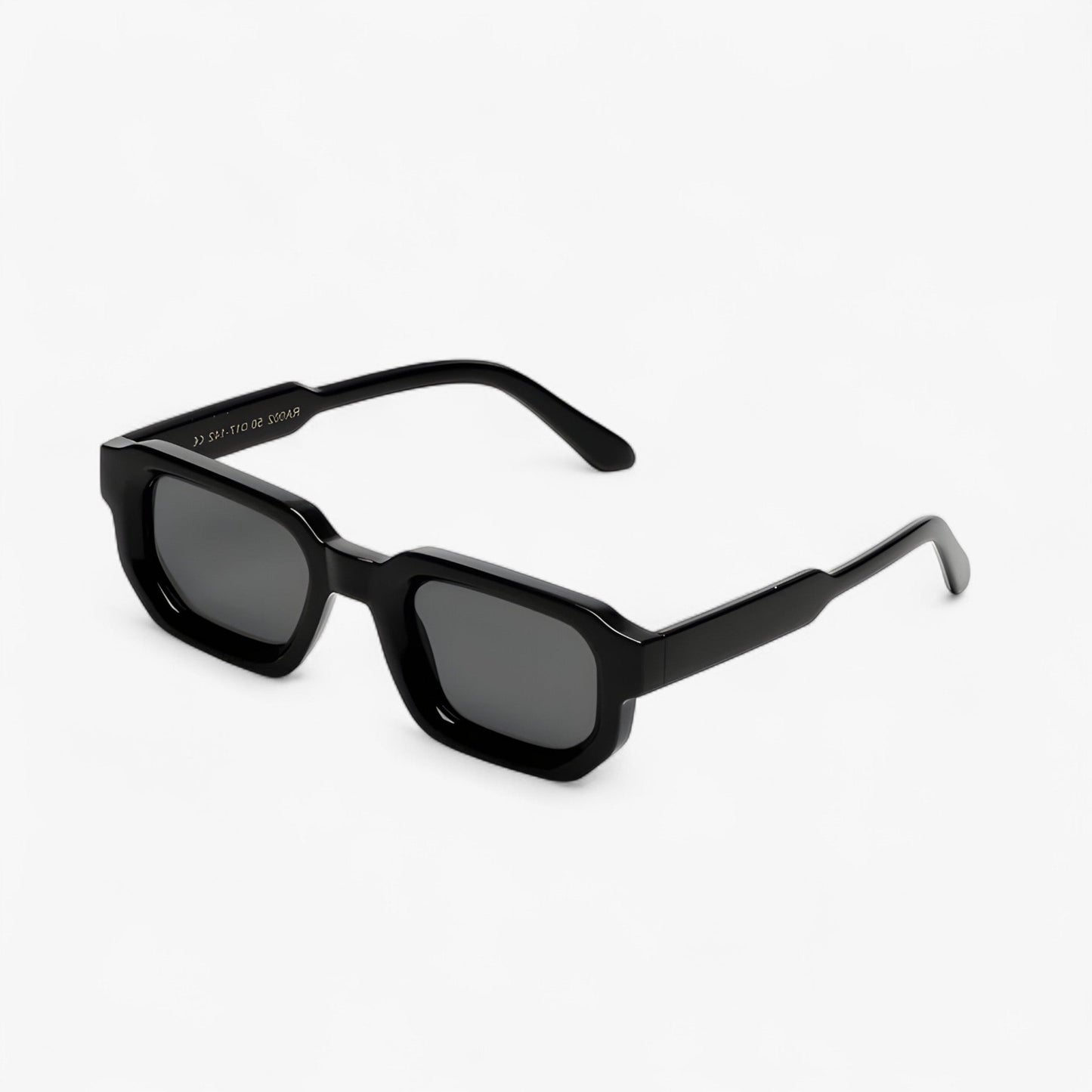 Alaric | Square Black Sunglasses with UV400 Protection - Unisex Design 8