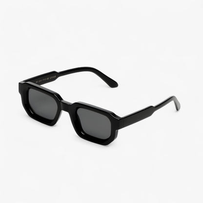 Alaric | Square Black Sunglasses with UV400 Protection - Unisex Design 8