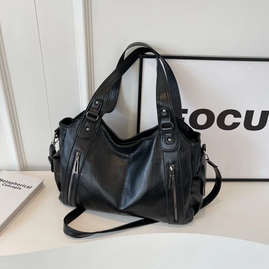 Alma | Shoulder Bag for Women - Multi-Compartment Design in PU Leather