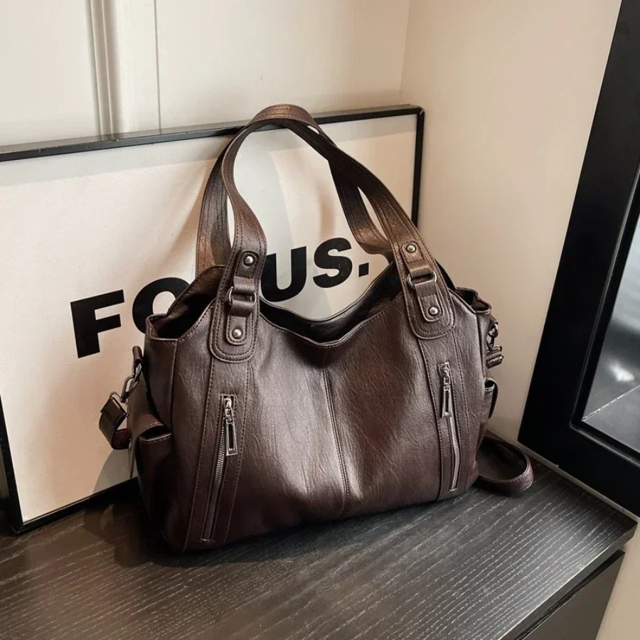 Alma | Shoulder Bag for Women - Multi-Compartment Design in PU Leather
