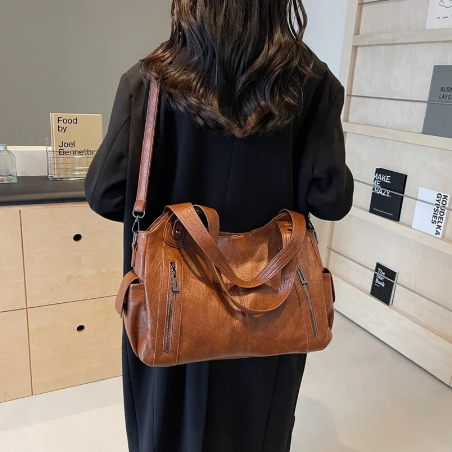 Alma | Shoulder Bag for Women - Multi-Compartment Design in PU Leather