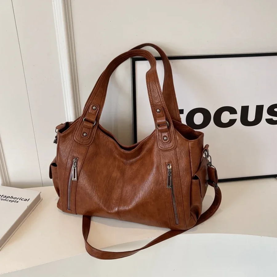 Alma | Shoulder Bag for Women - Multi-Compartment Design in PU Leather