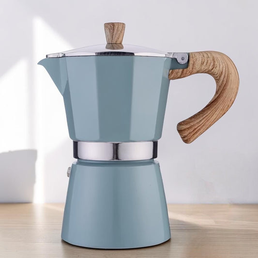 Aluminium Moka Pot – Stovetop Espresso Maker for Rich Coffee Brewing