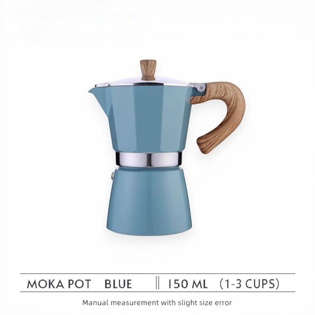 Aluminium Moka Pot – Stovetop Espresso Maker for Rich Coffee Brewing