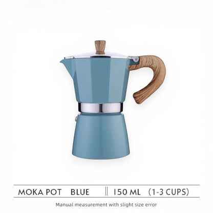 Aluminium Moka Pot – Stovetop Espresso Maker for Rich Coffee Brewing