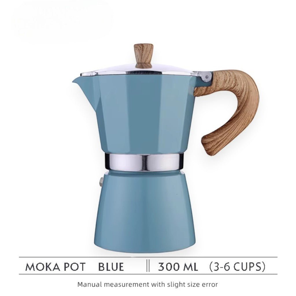 Aluminium Moka Pot – Stovetop Espresso Maker for Rich Coffee Brewing