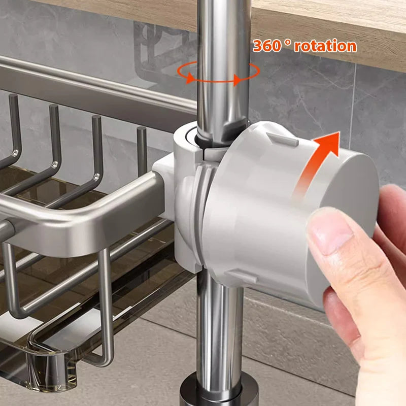 Aluminum Sink Organizer 2