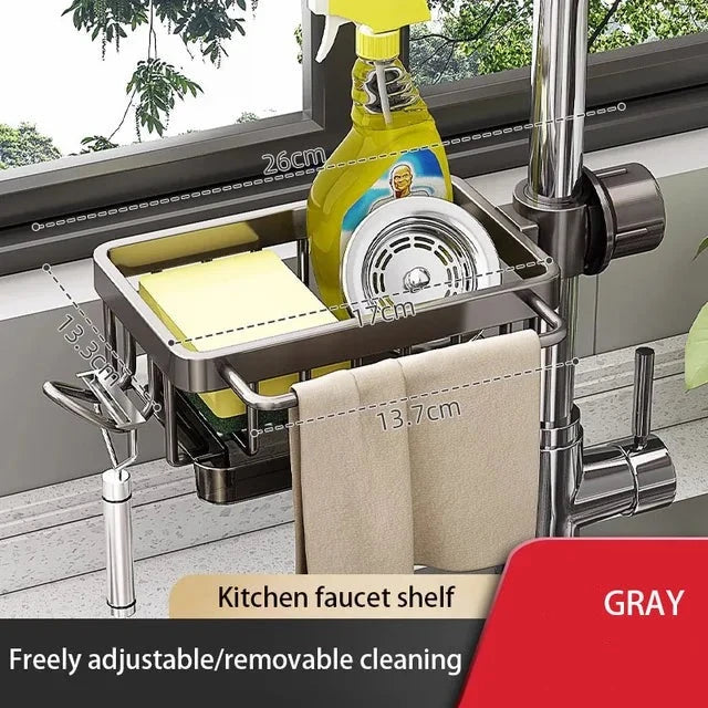 Aluminum Sink Organizer 5