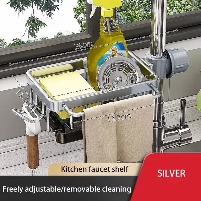 Aluminum Sink Organizer 6