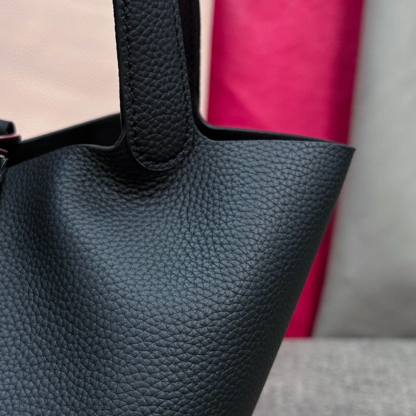 Ann | Faux Leather Tote Bag – Medium Size With Structured Design