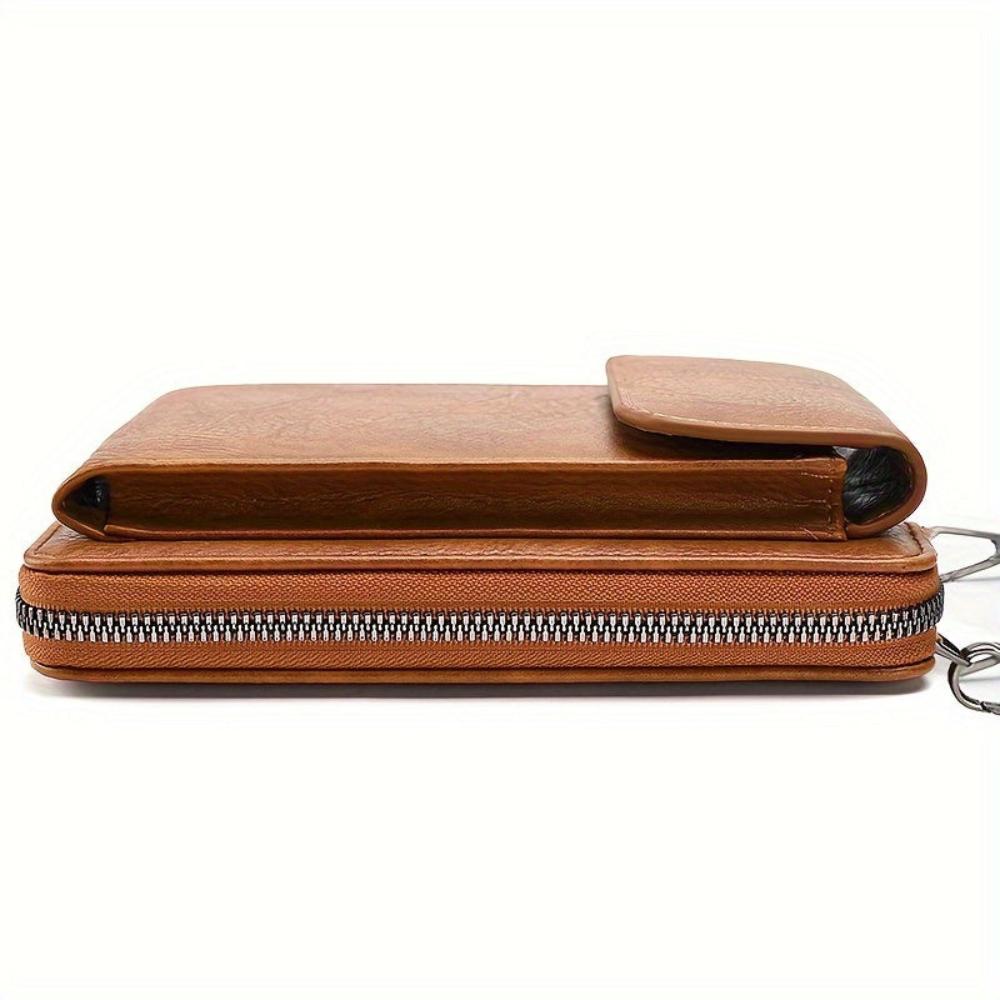 Ann | Vegan Leather Crossbody Bag – Adjustable Strap Design