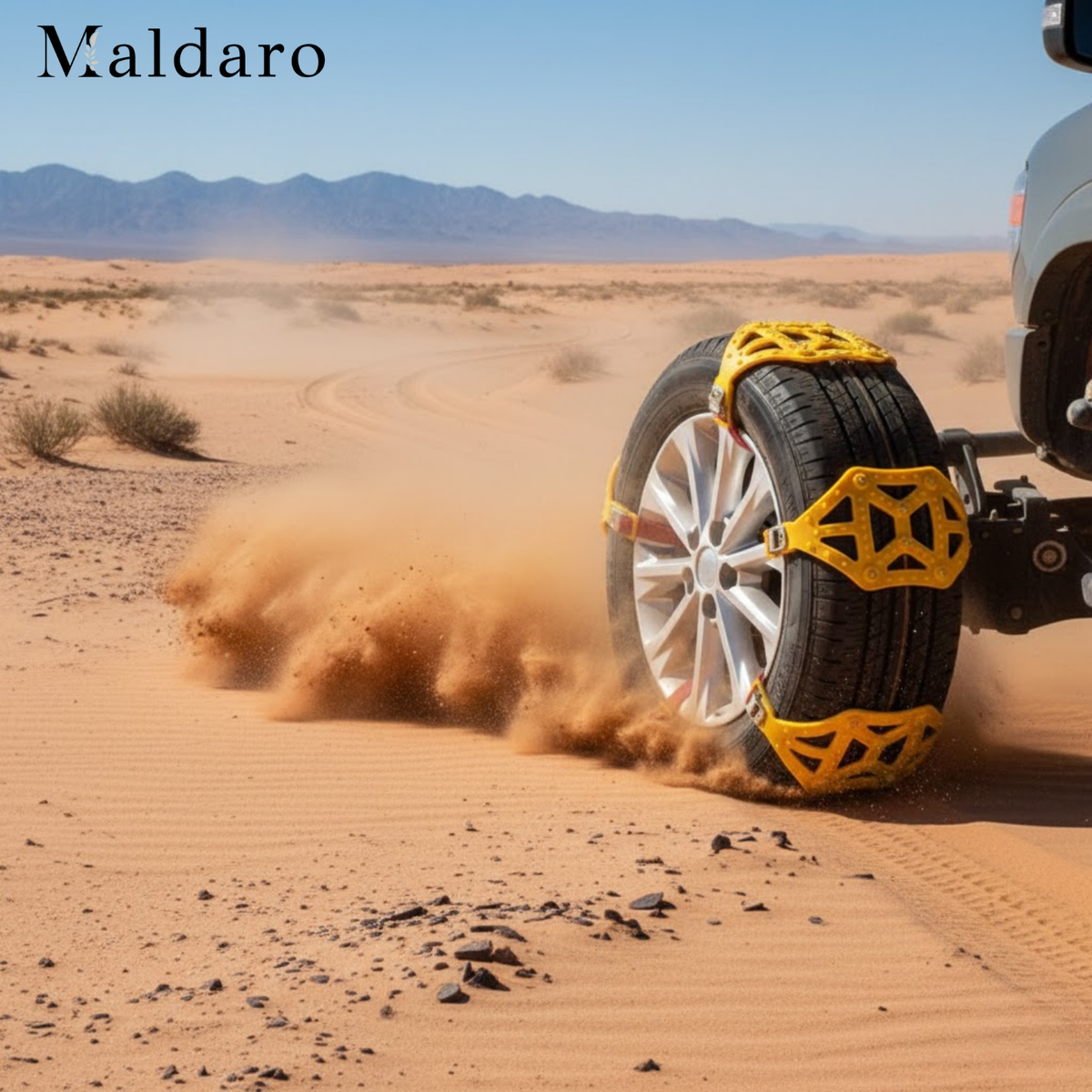 Anti-Slip Snow Chains | Universal Fit for Cars, SUVs & Vans | Cold-Resistant TPU & Steel Grip for Winter Driving
