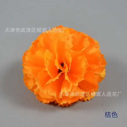 Artificial Marigold Flower Garland | Reusable Fabric Blend, Lightweight Design | Diwali, Halloween & Day of the Dead Decor