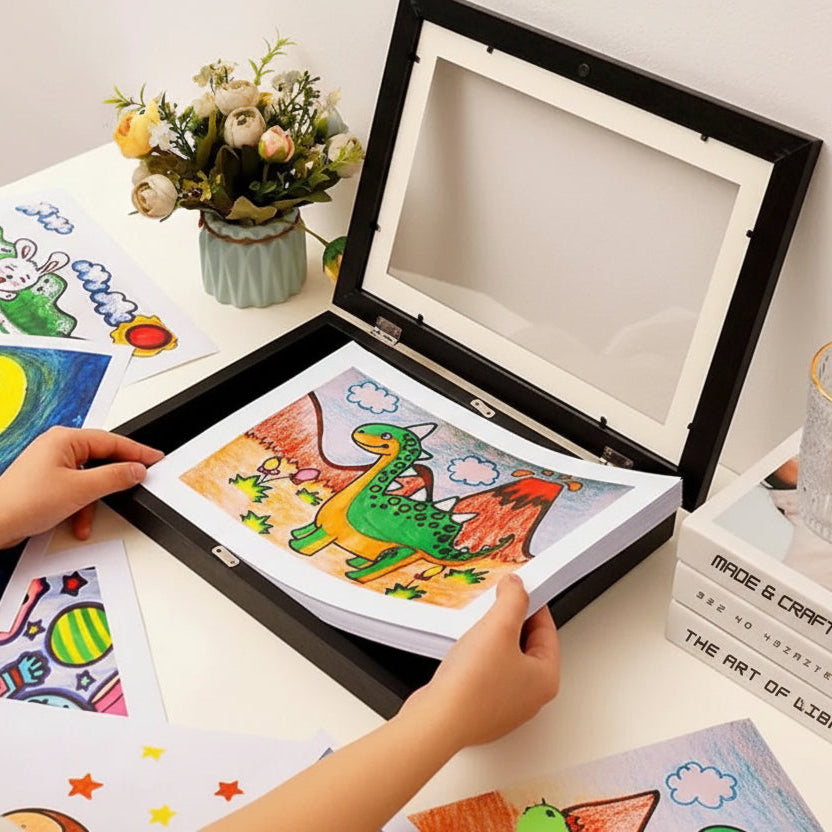 ArtistFrame | Photo Frame for 150 Drawings – Elegant Wall Display