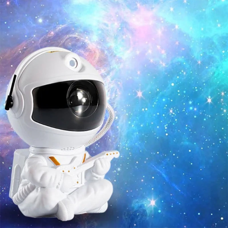 Astronaut Galaxy Projector Light | 8 Light Modes with Remote Control | Rotating Nebula Display for Bedroom Ceiling