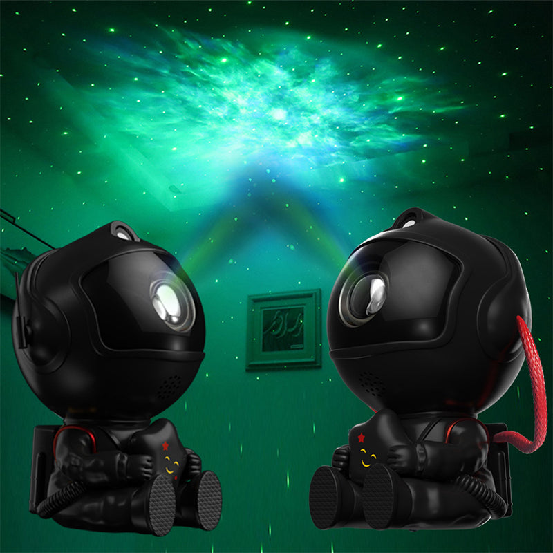 Astronaut Galaxy Projector Light | 8 Light Modes with Remote Control | Rotating Nebula Display for Bedroom Ceiling
