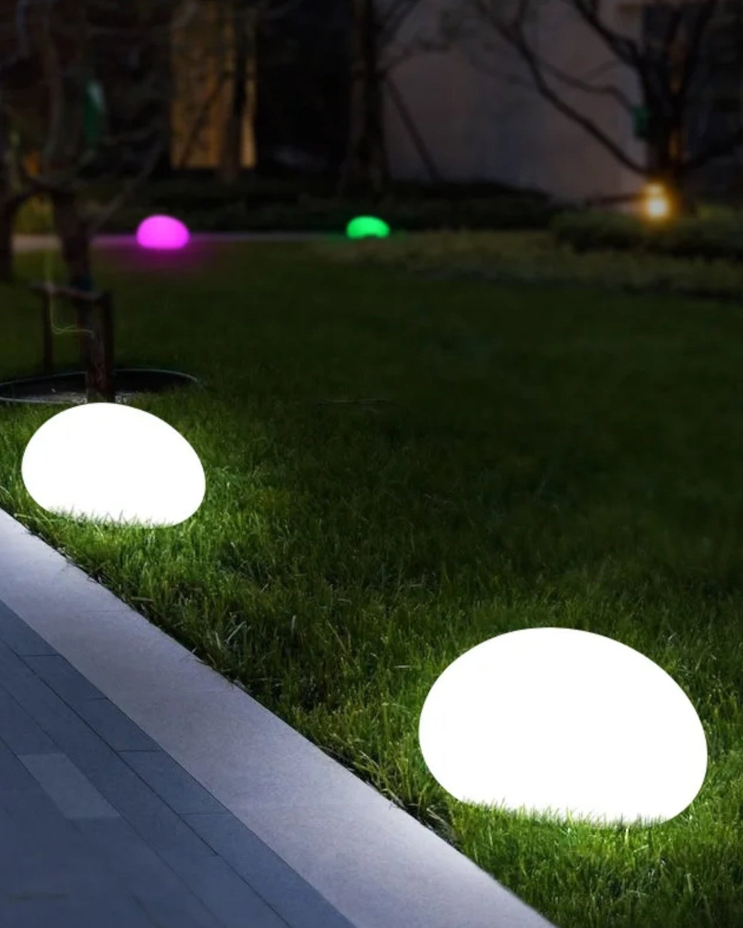 AuroraGlow | Solar Garden Lights – RGB Dimmable, Weather Resistant 2