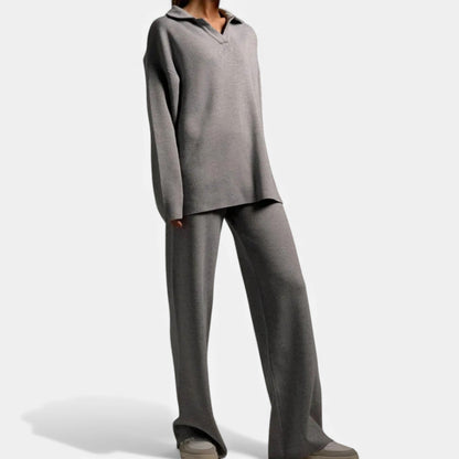 Aveline | Women's Lounge Set – Cashmere-Feel Knit Fabric 7