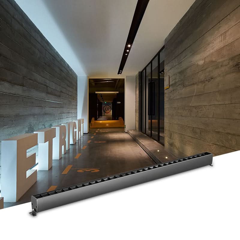 Rotatable Linear LED Flush Mount Ceiling Light | 90° Adjustable Wall Washer | Home Office and Living Room Lighting 13