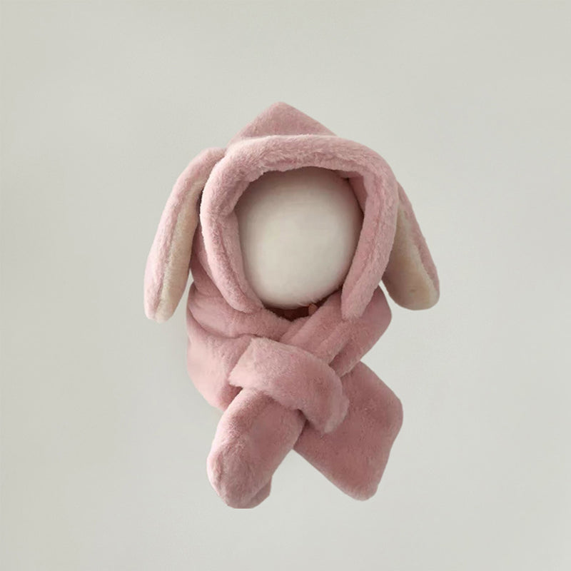 Baby Warm Hooded Hat | Cosy 2-in-1 Hood & Scarf Design