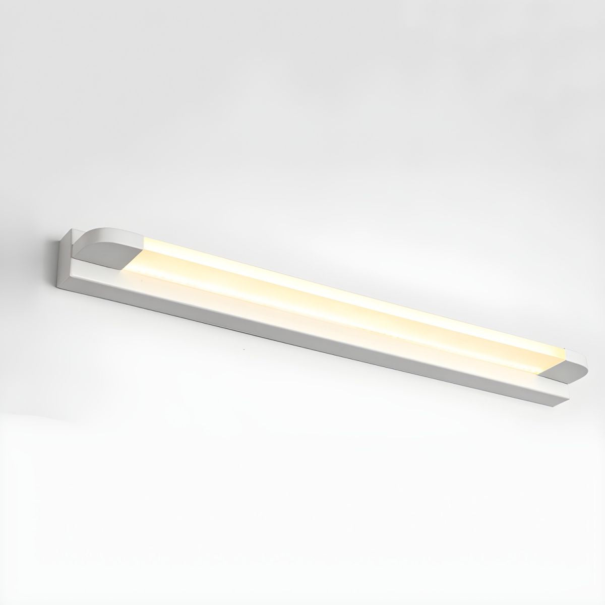 LED Mirror Light Plastic | Wall Switch, Warm or White Light Tone | Shadow-Free Illumination for Bathroom Mirrors 3