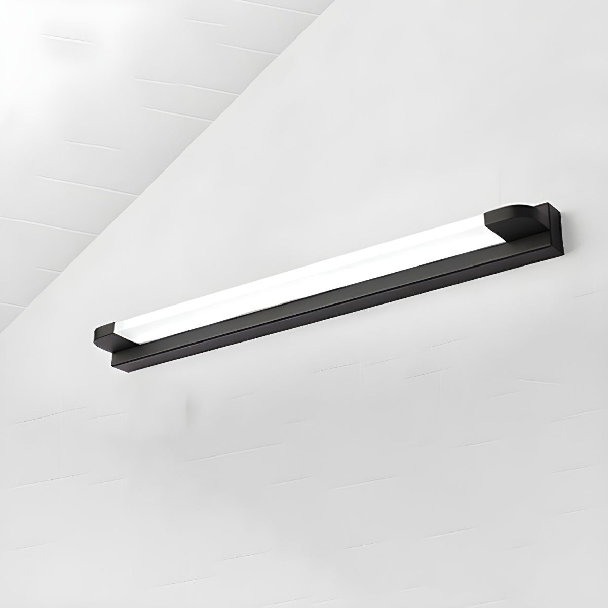 LED Mirror Light Plastic | Wall Switch, Warm or White Light Tone | Shadow-Free Illumination for Bathroom Mirrors 5