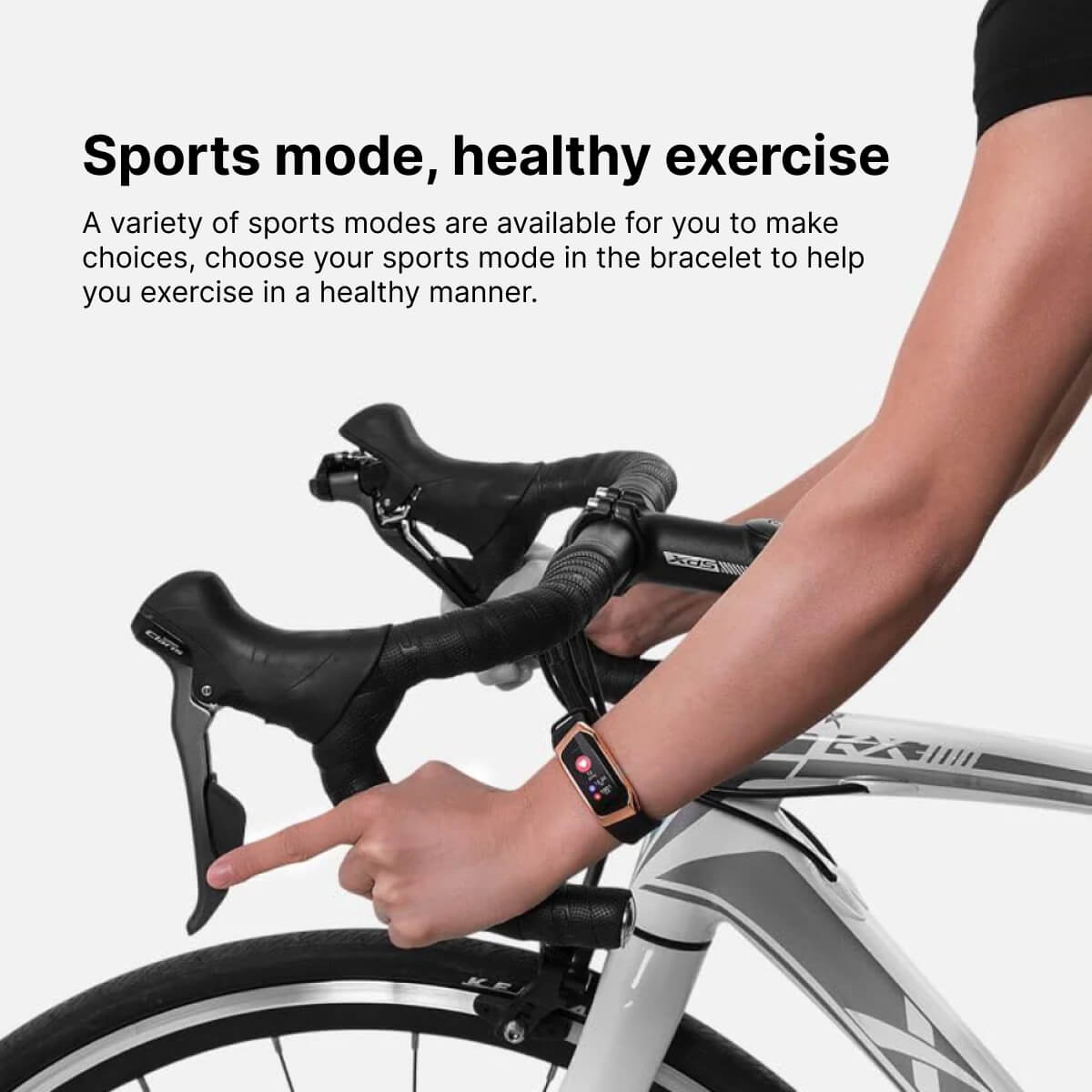 Blood Pressure Smart Watch | Heart Rate Monitor with Sleep & Sports Tracking | IP67 Waterproof, 30-Day Standby