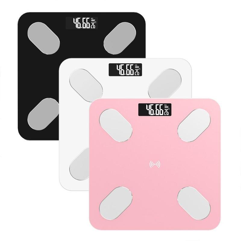 Bluetooth Body Fat Scale | Measures Weight, Muscle Mass, Water & Bone Mass | Smart App-Connected Digital Scale