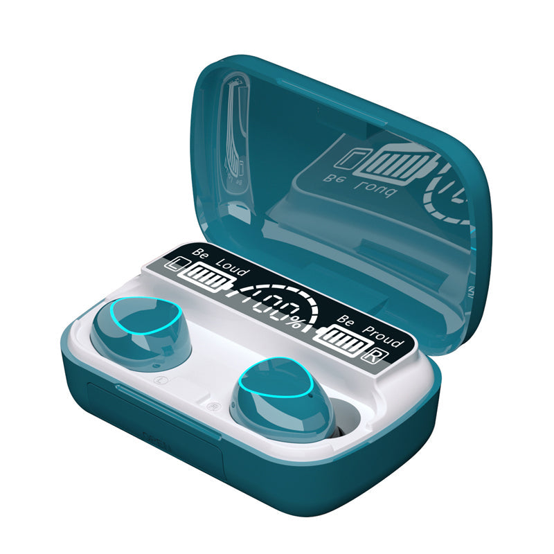 Bluetooth Wireless Earphones | Touch Control, LED Battery Display | IPX4 Waterproof Rating, 2000mAh Charging Case