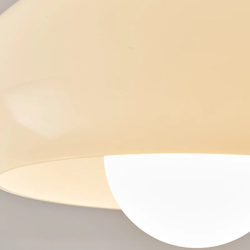the lampshade of the Boris Wood Ceiling Lamp