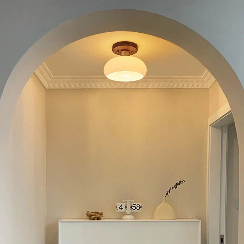 Boris Wood Ceiling Lamp 2