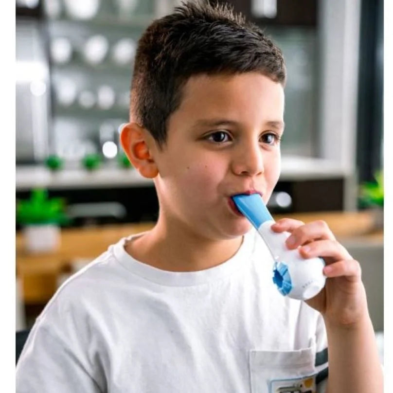Breathing Exerciser Trainer Device | Adjustable Inhale & Exhale Resistance | Drug-Free Respiratory Muscle Builder