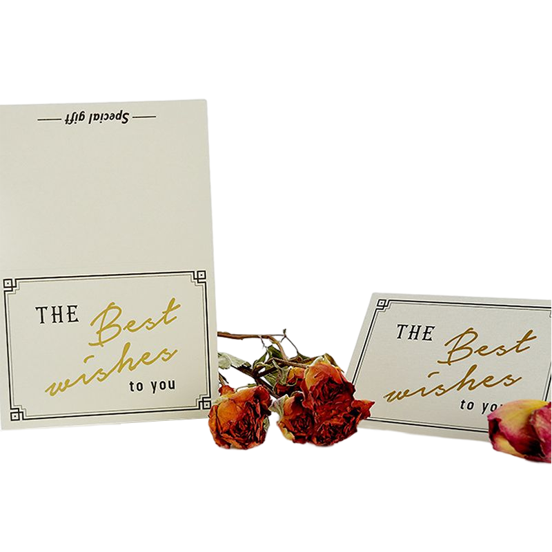 Bronzing Greeting Cards Set with Envelopes | 7 Assorted Messages | Ideal for Birthdays, Thank You & Celebrations