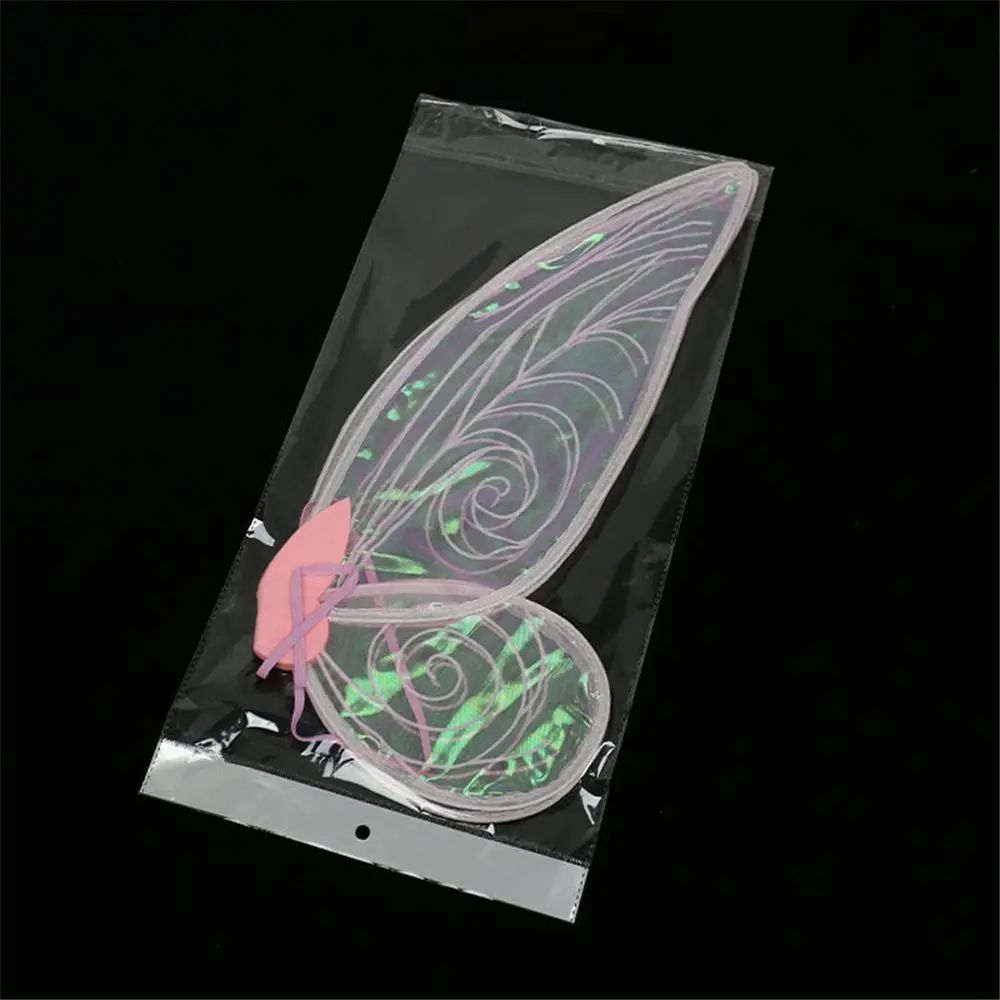 Butterfly Fairy Wings Costume | Sparkling Translucent Design for Parties | Lightweight Polyester, Fits Dresses and Skirts