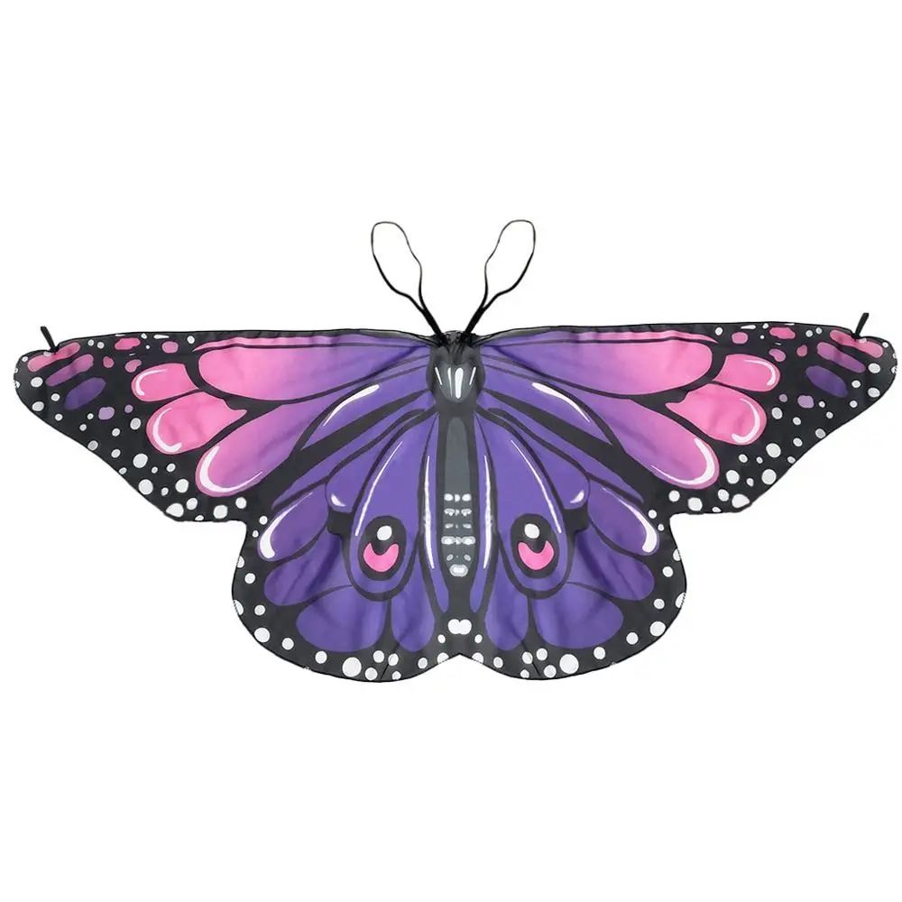 Butterfly Wings Fairy Cape | Lightweight Flowing Costume Cape | Soft Fabric for Dress-Up, Parties and Performances